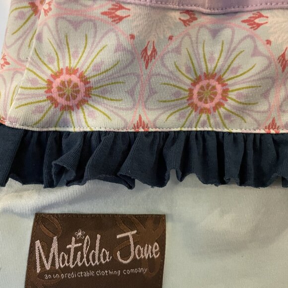 Matilda Jane "The Pier Dress" Good Hart Collection Girls Size 6 Sleeveless EUC - Picture 3 of 5